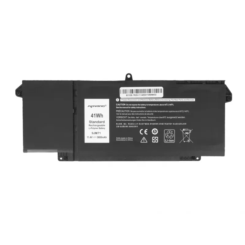 MITSU Battery 9JM71 7FMXV for Dell Latitude 5320 7320 7420 7520 - 3600 mAh (41 Wh)