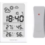 SENCOR Multifunctional Station SWS 2300 W - Weather Station with Clock, Alarm, and Outdoor Sensor