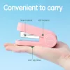 Deli LonGreen EM416 Pink Stapler up to 25 Sheets