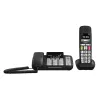 Gigaset DL780 Plus Corded Phone with Answering Machine, Black