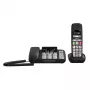 Gigaset DL780 Plus Corded Phone with Answering Machine, Black