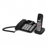 Gigaset DL780 Plus Corded Phone with Answering Machine, Black