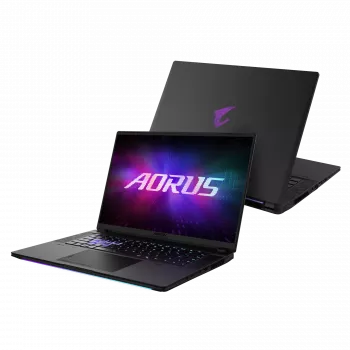 Gigabyte AORUS MASTER 16 6XJM4EEE64SP 16 inch QHD+ Gaming Laptop, AMD Ryzen 9 9955HX3D, 64GB DDR5, 2TB NVMe SSD, NVIDIA GeForce RTX 5070 Ti, Windows 11 Home, English Keyboard, 2-Year Warranty, Black