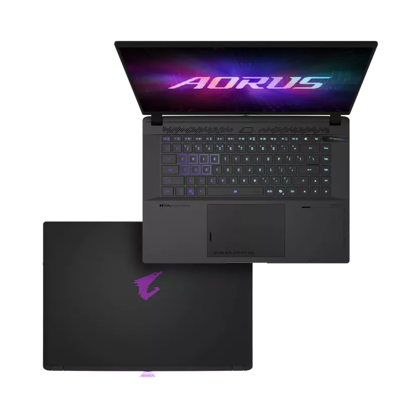 Gigabyte AORUS MASTER 16 6XJM4EEE64SP 16 inch QHD+ Gaming Laptop, AMD Ryzen 9 9955HX3D, 64GB DDR5, 2TB NVMe SSD, NVIDIA GeForce RTX 5070 Ti, Windows 11 Home, English Keyboard, 2-Year Warranty, Black