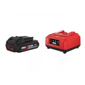 SKIL 2.4A Charger + 2.0Ah Battery PWRCORE 20 3136AA