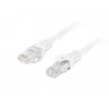 LANBERG Cat.6 UTP LSZH CU Patch Cable 20m White Fluke Passed