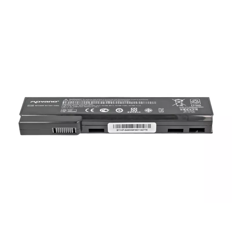 MOVANO Battery for HP EliteBook 8460p 8460w 8470p 8470w - 4400 mAh (48 Wh)