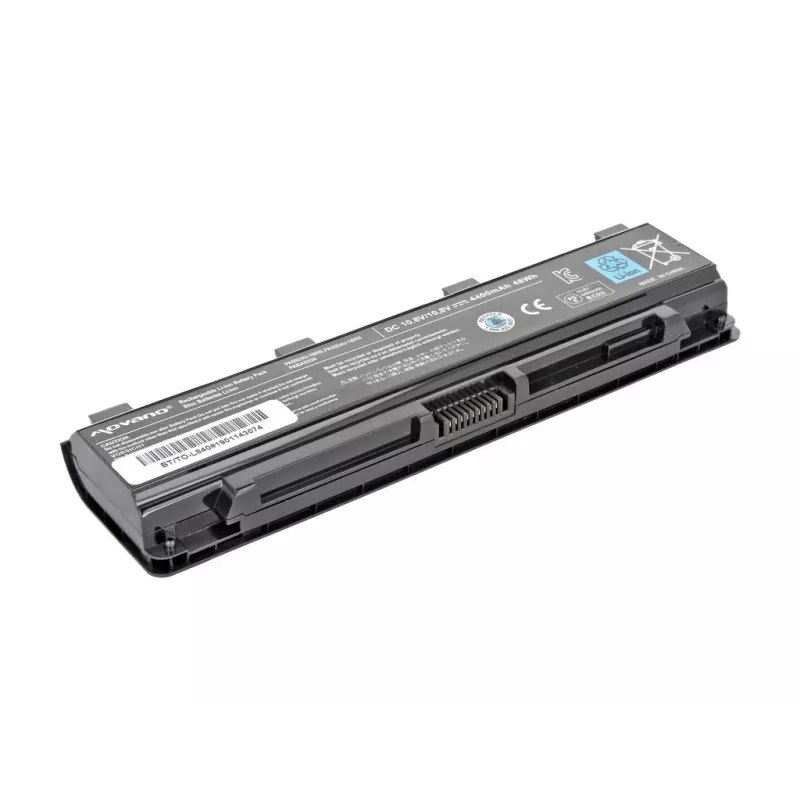 MOVANO Battery PA5024U-1BRS for Toshiba Satellite C850 L850 - 4400 mAh (48 Wh)