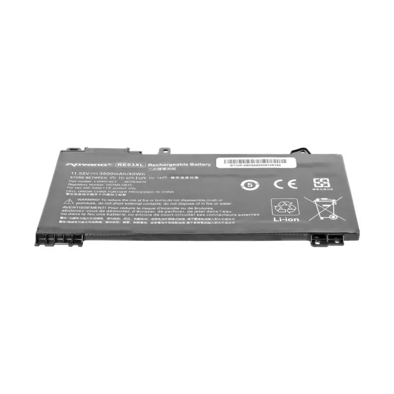 MOVANO Battery RE03XL for HP 430 440 450 G6 430 440 450 G7 - 3500 mAh (40 Wh)