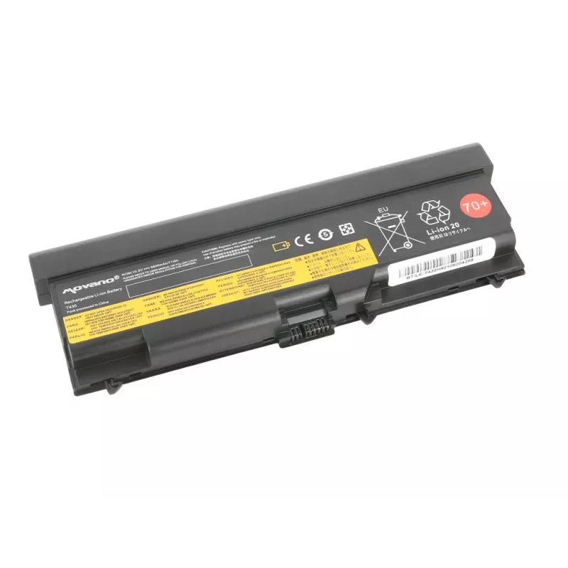 MOVANO Battery for Lenovo ThinkPad L530 T430 T530 - 6600 mAh (71 Wh)