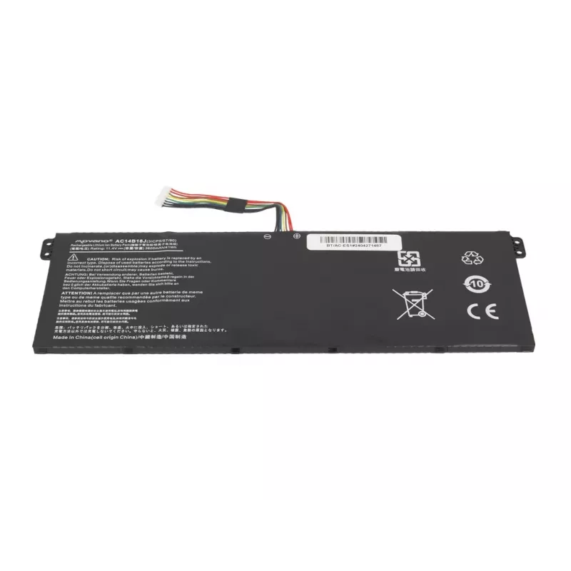 MITSU Battery AC14B13J AC14B18J for Acer Aspire ES1 V3 - 3600 mAh (41 Wh)
