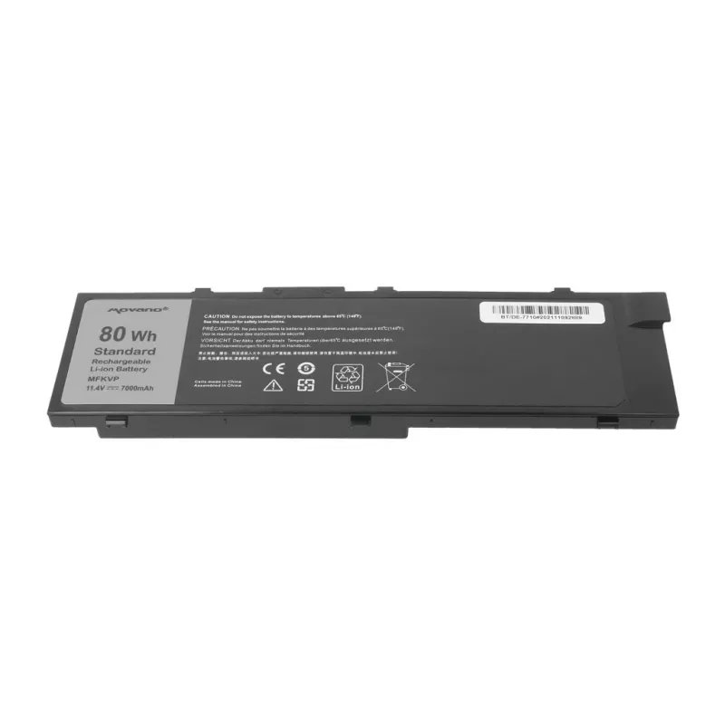 MOVANO Battery MFKVP for Dell Precision 15 7510 17 7710 - 7000 mAh (80 Wh)