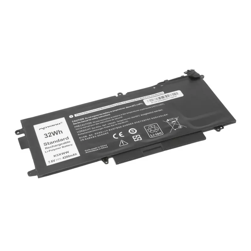MOVANO Battery K5XWW for Dell Latitude 5289 7390 2-in-1 - 4200 mAh (32 Wh)