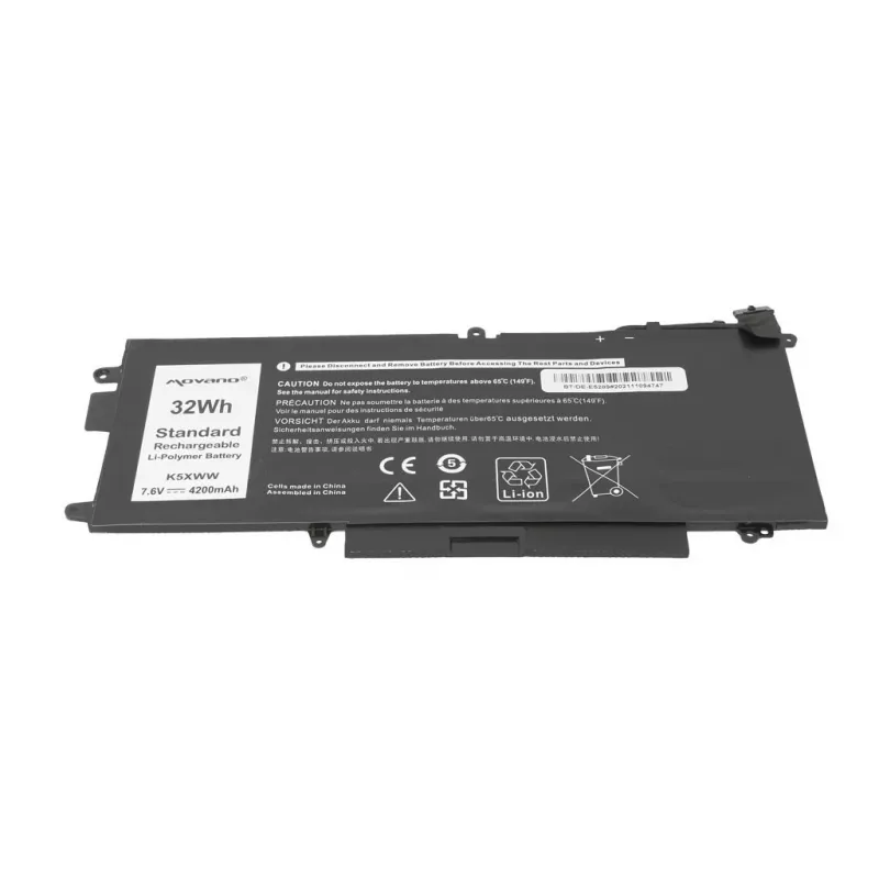 MOVANO Battery K5XWW for Dell Latitude 5289 7390 2-in-1 - 4200 mAh (32 Wh)
