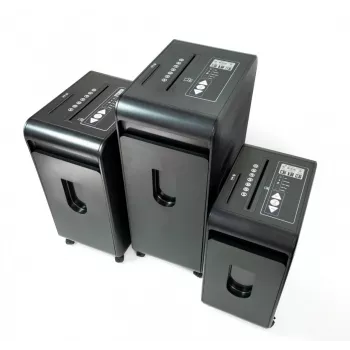 Wallner MR 1005 C2 Cross-Cut Shredder, 6 Sheets, 10 L, Black