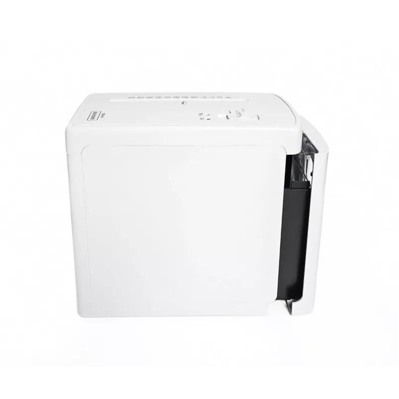WALLNER Shredder EF910 C4 Cross-Cut Paper Shredder, 6 Sheets, 10 L Bin, Black