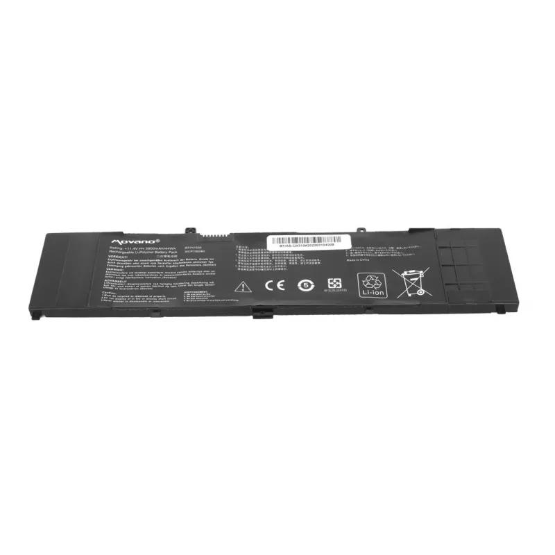 MOVANO Battery B31N1535 for Asus Zenbook UX310UA UX410UA - 3900 mAh (44 Wh)