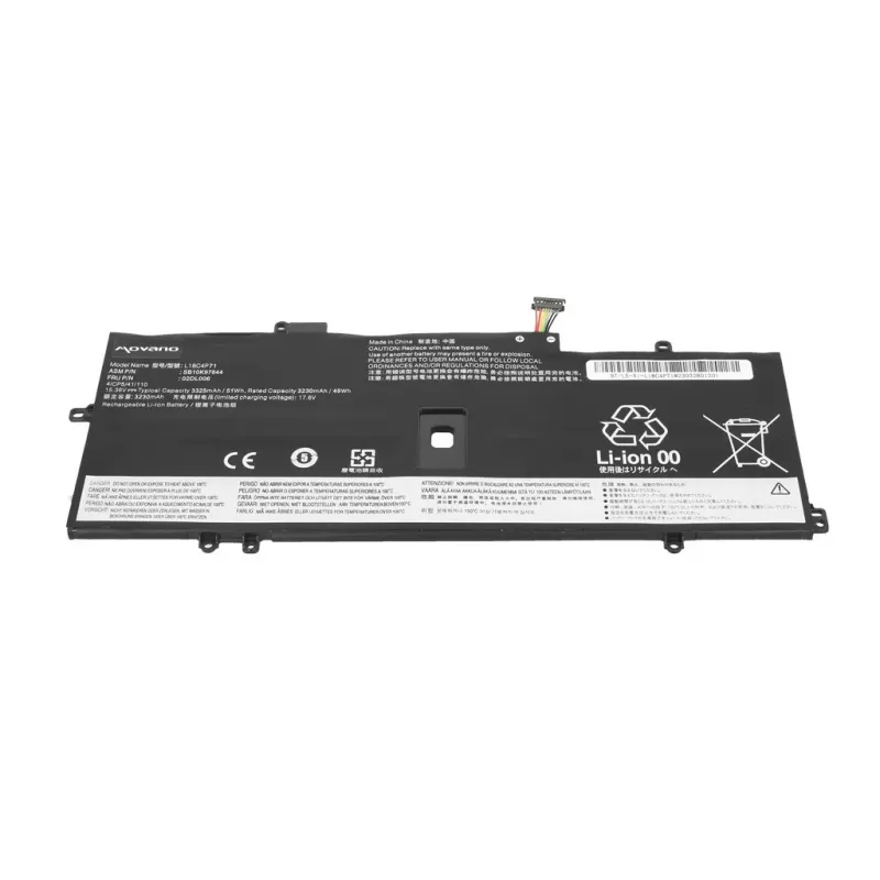 MOVANO Battery for Lenovo ThinkPad X1 Yoga 4 5 Carbon 7 8 - 3325 mAh (51 Wh)