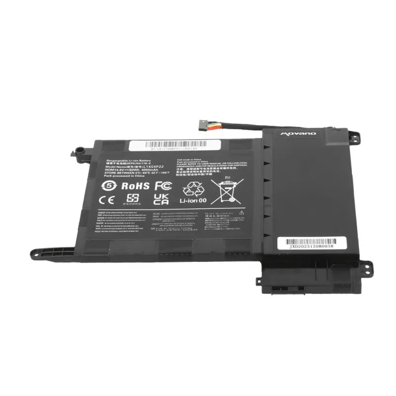 MOVANO Battery L14S4P22 for Lenovo IdeaPad Y700-15ISK Y700 - 4050 mAh (60 Wh)