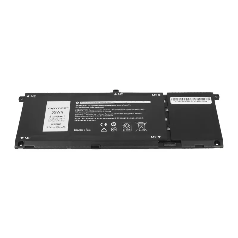 MOVANO Battery H5CKD for Dell Inspiron 5400 5401 5402 5406 5501 5508 - 3600 mAh (55 Wh)