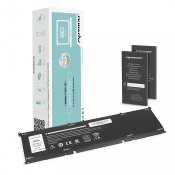 MOVANO Battery 69KF2 for Dell Alienware M17 M15 R3 R4 Precision 5550 XPS 9500 9510 - 6000 mAh (69 Wh)
