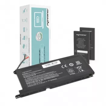 MOVANO Battery PG03XL for HP 15-DH 15-EC 15-DK 16-A - 4150 mAh (47 Wh)