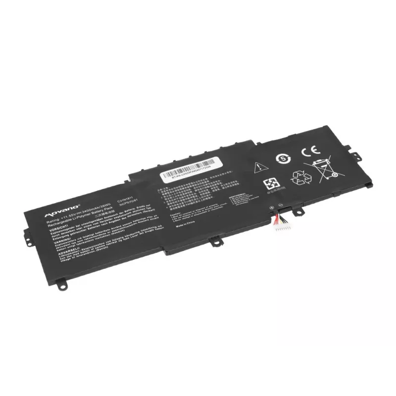 MOVANO Battery C31N1811 for Asus ZenBook 14 UX433 UX433F UX433FA UX433FN UX433FL - 3400 mAh (39 Wh)