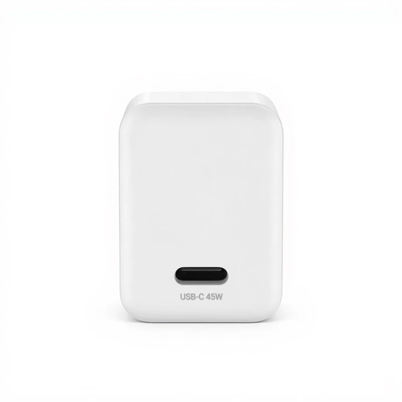 Crong Ultra Compact GaN USB-C 45W PD 3.0 PPS Wall Charger (White)