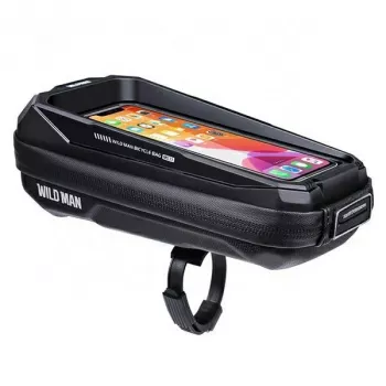 WILDMAN MS33 Bicycle Top Tube Bag 0.6L Black