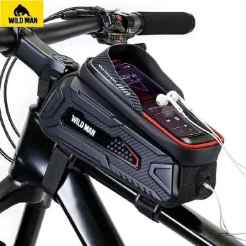 WILDMAN Bicycle Frame Bag M M30 1L Black