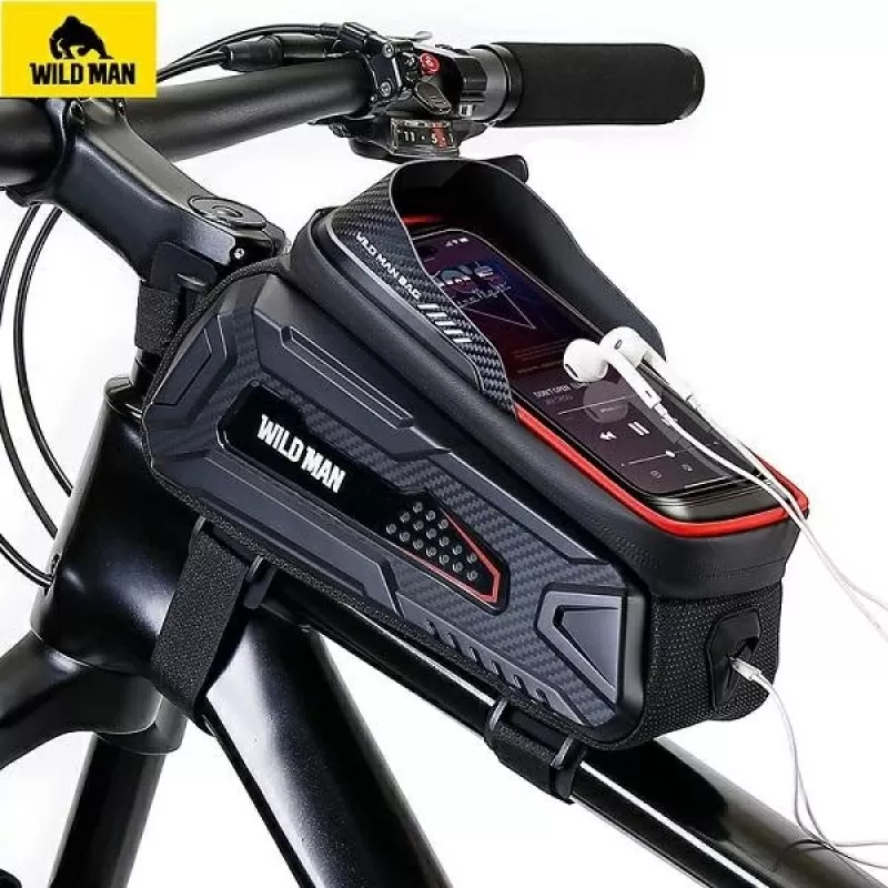 WILDMAN Bicycle Frame Bag M M30 1L Black