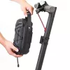 WILDMAN GD6X 2L Handlebar Bag for Electric Scooter, Black, Hard Shell, Water-Resistant