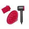 LEAN TOYS Toy Hair Dryer with Diffuser and Concentrator Nozzle for Kids, Pretend Play Hair Styling Set, Battery Operated, No Heat, Ages 3+
