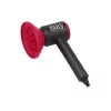 LEAN TOYS Toy Hair Dryer with Diffuser and Concentrator Nozzle for Kids, Pretend Play Hair Styling Set, Battery Operated, No Heat, Ages 3+