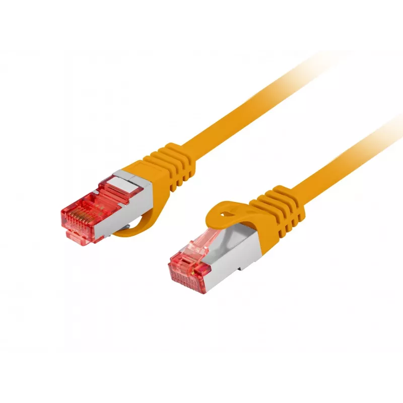 LANBERG Cat.6 S/FTP LSZH Patch Cable 20m Orange Fluke Passed