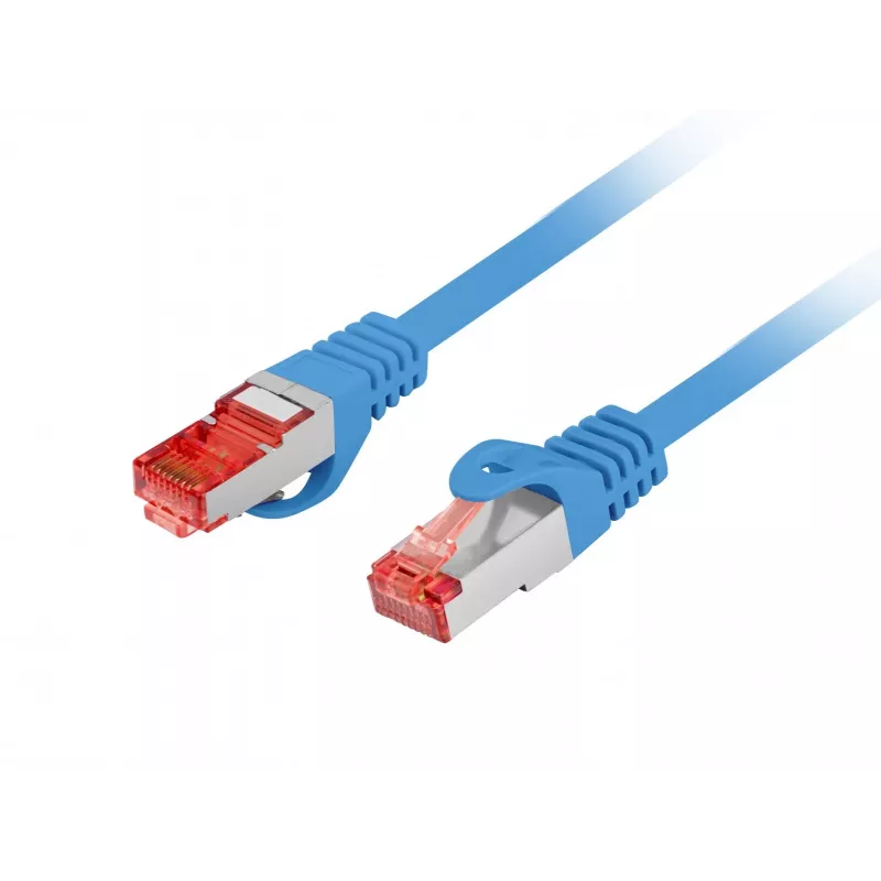 LANBERG Cat.6 S/FTP LSZH Patch Cable 20m Blue Fluke Passed