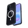 Crong Hybrid Clear Magnetic Case for Samsung Galaxy A57, Transparent, MagSafe Compatible