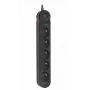 ART F2110 Power Strip 5 Outlets 16A 3m Black