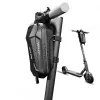 WILDMAN Electric Scooter Storage Bag 3L Black Frame Bag for Xiaomi Ninebot