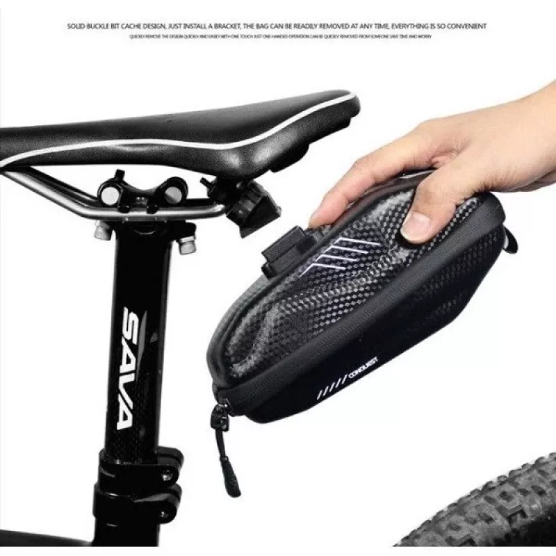 WILDMAN E7S XS Under-Seat Saddle Bag 1.2L Black