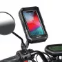 WILDMAN FK3 Bicycle Frame Bag with Phone Holder, Black
