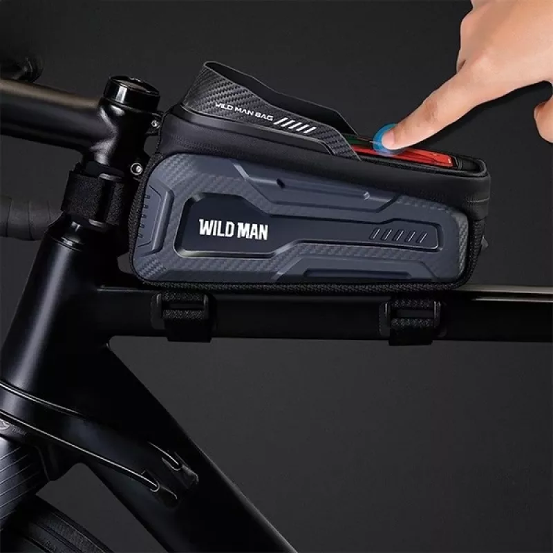WILDMAN M20 Bicycle Frame Bag Black