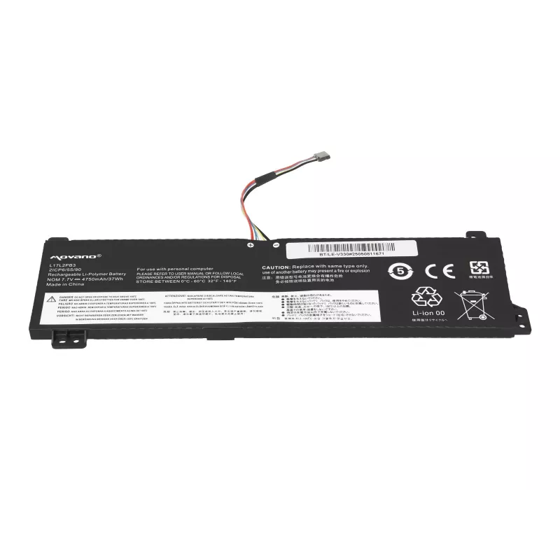 MOVANO Battery L17L2PB3 for Lenovo V130-15IGM V330-15IKB V530-14IKB V530-15IKB - 4750 mAh (37 Wh)