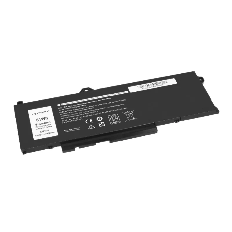 MOVANO Battery GRT01 for Dell Latitude 5421 5521 5531 Precision 3470 3561 3571 3581 - 3950 mAh (61 Wh)