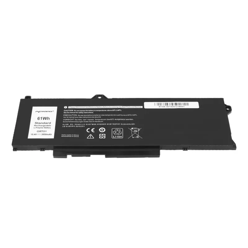 MOVANO Battery GRT01 for Dell Latitude 5421 5521 5531 Precision 3470 3561 3571 3581 - 3950 mAh (61 Wh)