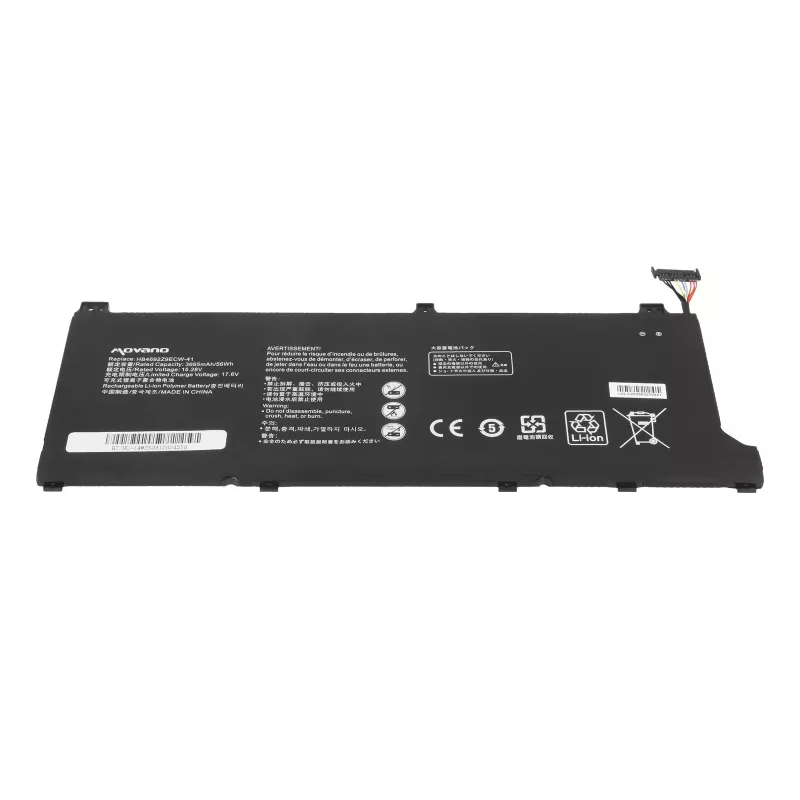 MOVANO Battery HB4692Z9ECW-41 for Huawei Honor Magicbook 14 MateBook D14 NBB-WAH9Q - 3665 mAh (56 Wh)
