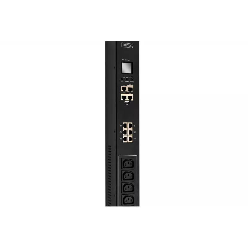 APC 0U SMART PDU, IEC 60309 16A/250V Plug, 18xC13 10A/250V Sockets, 6xC19 16A/250V, 16A