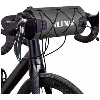 WILDMAN GX300 Bicycle Frame Bag 2L, Black