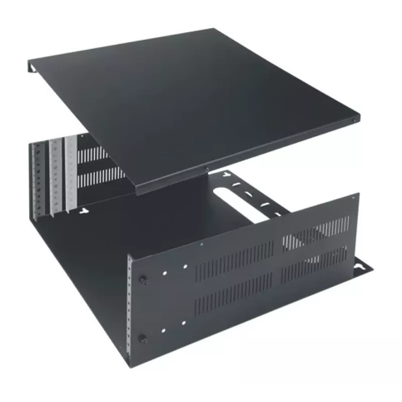 Vaddio Middle Atlantic 4U Wall Mount Rack Enclosure - Black - 19 inch