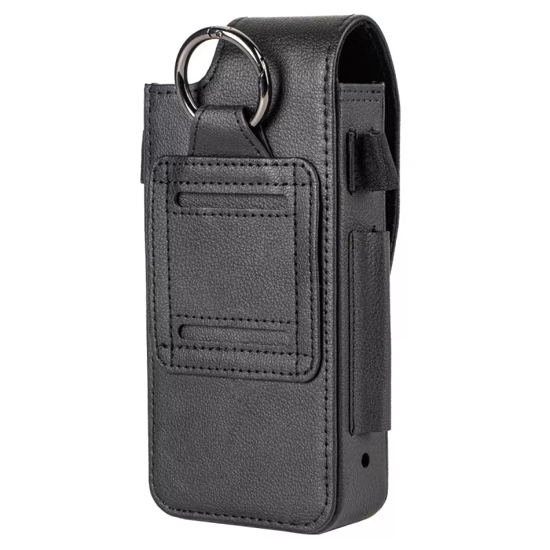 Ulefone Armor 26 Ultra Premium PU Leather Flip Wallet Case with Card Slots and Kickstand - Black